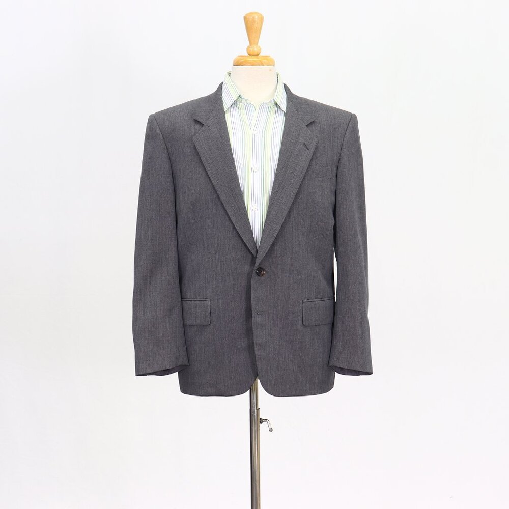 Comme des Garcons Homme Deux 42S Gray Blazer Sport Coat Jacket Japanese 2B Y802